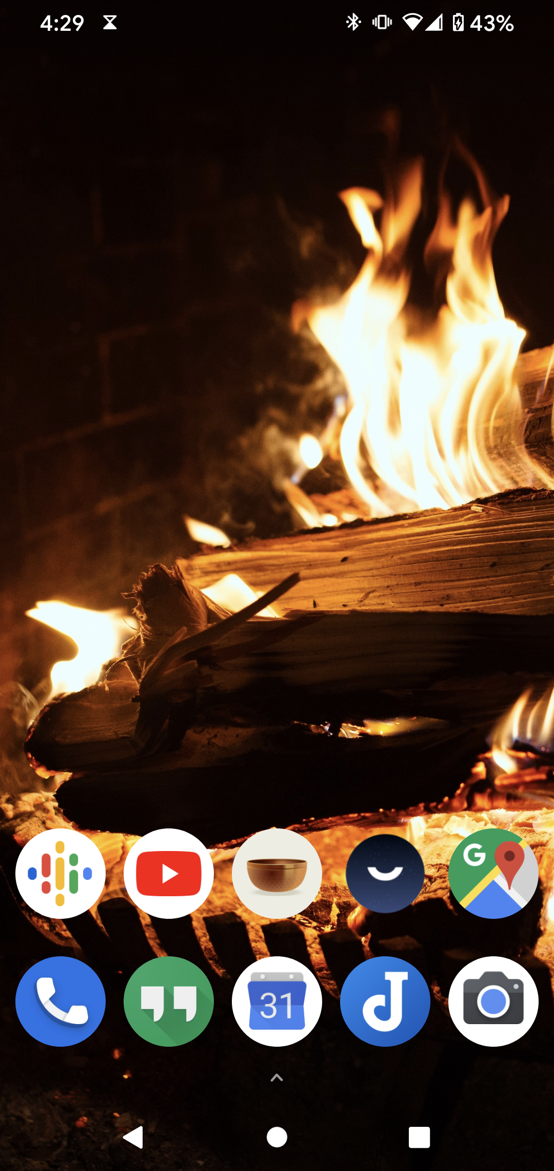 Word of 2020 - Hearth mobile wallpaper